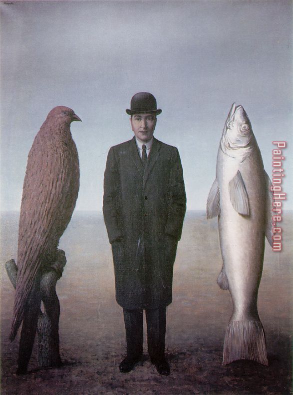 The Presence of Spirit painting - Rene Magritte The Presence of Spirit art painting